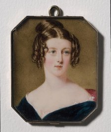 Unknown woman, early-mid 19th century. Creator: William Egley.