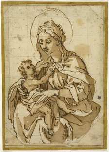 Virgin and Child, c. 1591. Creator: Unknown.