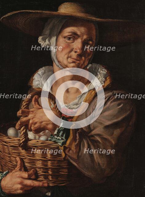 The Egg Seller. Creator: Wtewael, Joachim (1566-1638).
