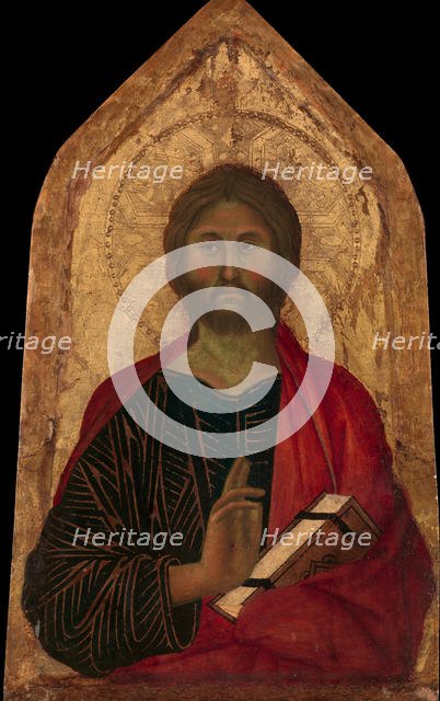 Christ Blessing, ca. 1311. Creator: Segna di Buonaventura.