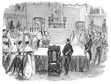 The Christening in the Chapel, 1844. Creator: Unknown.