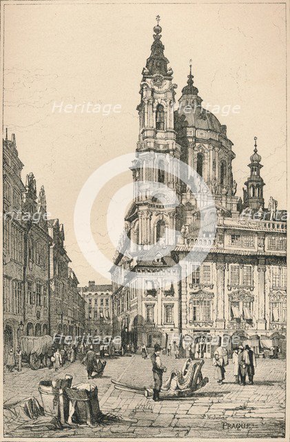 'Prague', c1820 (1915). Artist: Samuel Prout.