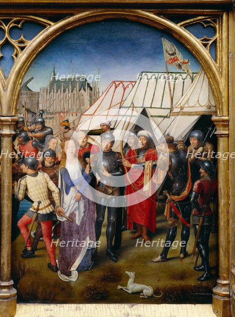 Saint Ursula Shrine: The Martyrdom of Saint Ursula, 1489.