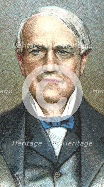 Thomas Alva Edison, American inventor, 1924. Artist: Unknown