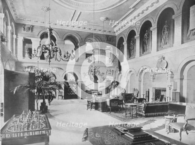 'Grimsthorpe Castle, Lincolnshire - The Earl of Ancaster', 1910. Artist: Unknown.