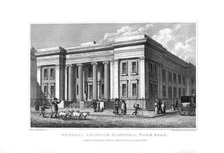 General Lying-in Hospital, York Road, Lambeth, London, 1830.Artist: J Shury