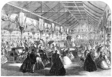 Industrial Exhibition at Bingley Hall, Birmingham, 1865. Creator: Unknown.
