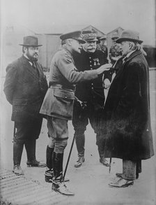 Thomas, Haig, Joffre, Lloyd George,12 Sept 1916. Creator: Bain News Service.