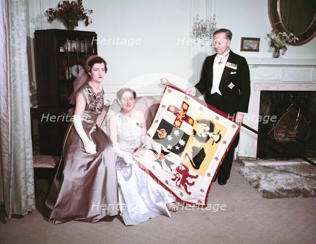 The High Commissioner for Australia and his family, 1953. Creator: Arthur Charles Kirby Ware.