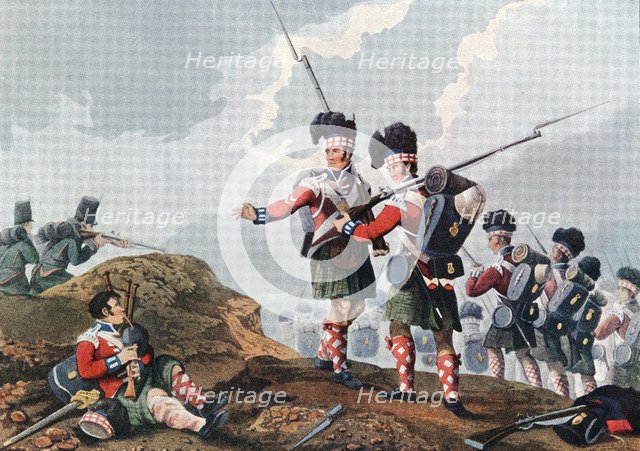 Battle of Vimeiro, Peninsular War, 21 August 1808. Artist: Unknown