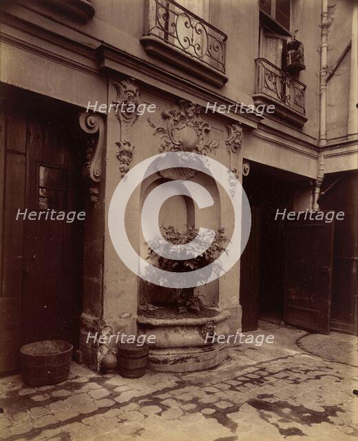 Ancien Hôtel des Parlementaires, 3 Rue des Lions, c. 1910. Creator: Eugene Atget.