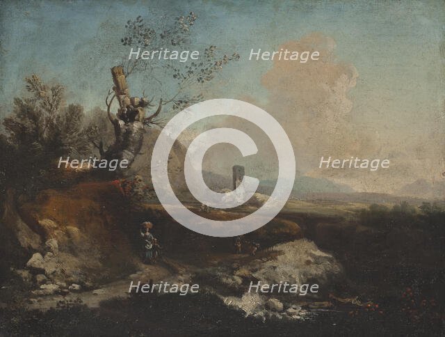 Landscape with a Tower. Creator: Alessio de Marchis.