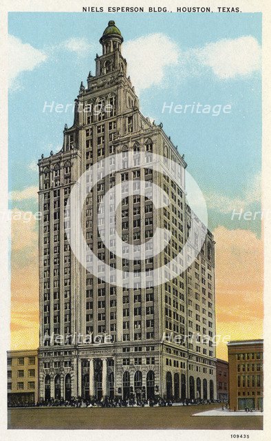 Niels Esperson Building, Houston, Texas, USA, c1927. Artist: Unknown