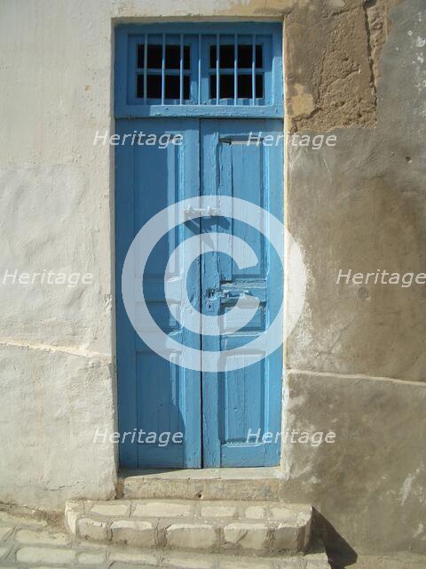 Door, Sousse, Tunisia, 2009. Creator: Amanda Waite.