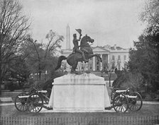 'Jackson Statue, Lafayette Square, Washington, D.C.', c1897. Creator: Unknown.