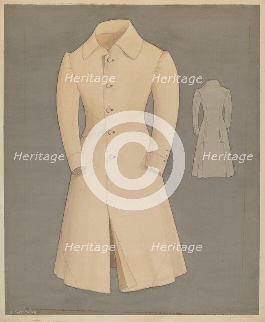 Top Coat, c. 1937. Creator: Creighton Kay-Scott.