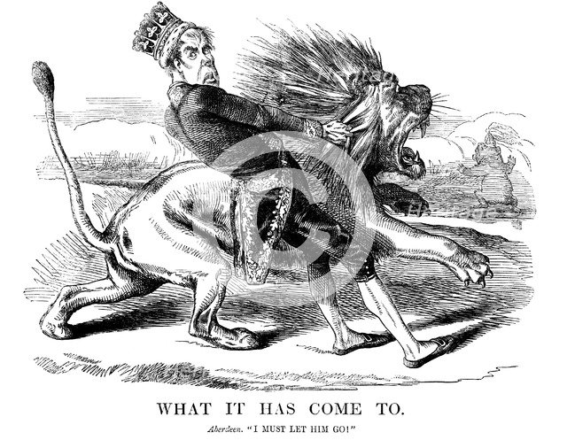 George Gordon, 4th Earl of Aberdeen (1784-1860), Scottish statesman, 1854. Creator: Unknown.