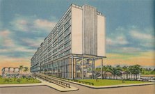 'Federal Building in the Civic Center, Barranquilla', c1940s. Artist: Unknown.