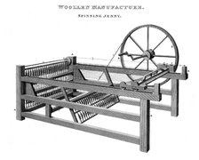 Spinning Jenny, 1820. Artist: Unknown