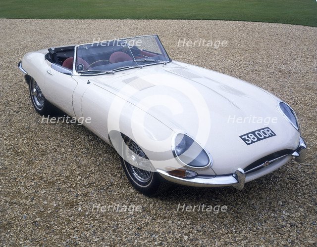 1962 Jaguar E Type. Artist: Unknown