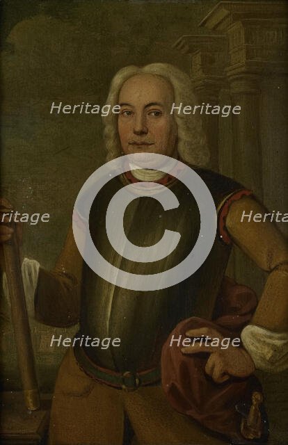 Portrait of Johannes Thedens, Governor-General of the Dutch East India Company, 1742. Creator: Jacobus Oliphant.