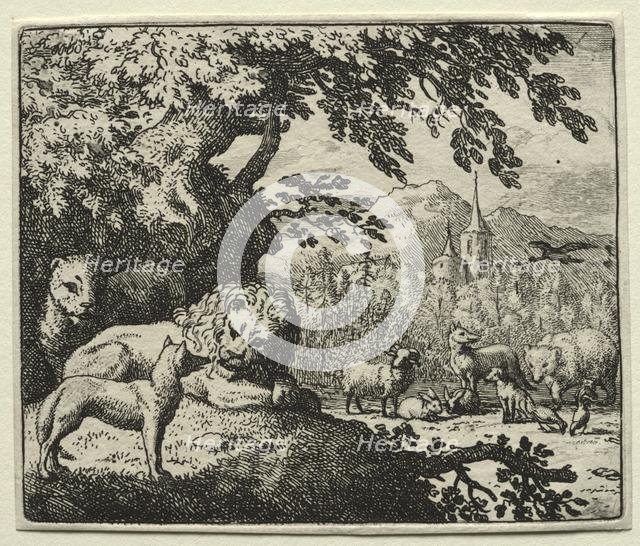 Reynard the Fox: Reynard Continues His Story. Creator: Allart van Everdingen (Dutch, 1621-1675).