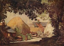 'The Farmyard', c1915. Artist: Alfred William Rich.