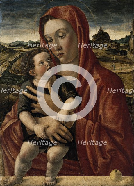 Virgin and Child, 1465. Artist: Bellini, Giovanni (1430-1516)