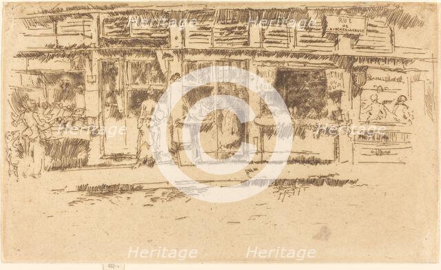 Rue de la Rochefoucault, 1893. Creator: James Abbott McNeill Whistler.