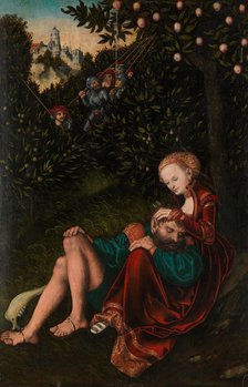 Samson and Delilah, ca. 1528-30. Creator: Lucas Cranach the Elder.
