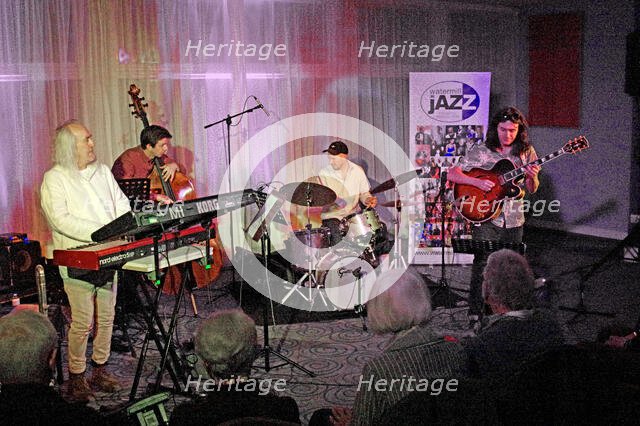 Eddie Parker’s Airborn, Watermill Jazz Club, Dorking, Surrey, March 2025. Creator: Brian O'Connor.