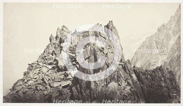 Savoie 49, Cabane des Grands-Mulets, c. 1861. Creator: Auguste-Rosalie Bisson.