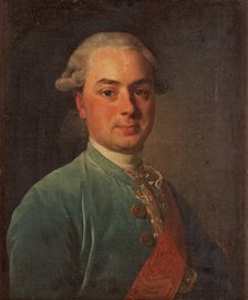 Portrait of the Count Ivan Ivanovich Shuvalov (1727-1797), 1776. Artist: Roslin, Alexander (1718-1793)