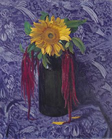 The Sunflower, 1924. Creator: Vallotton, Felix Edouard (1865-1925).