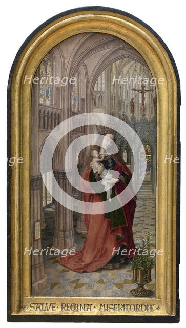 Virgin in the Church, 1499. Creator: Master of 1499.