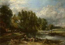 Stratford Mill, 1820. Artist: Constable, John (1776-1837)