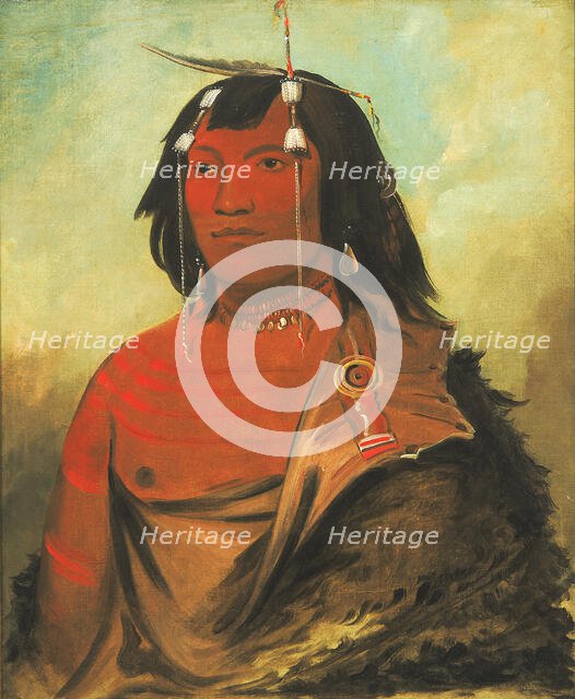 Bi-éets-ee-cure, Very Sweet Man, 1832. Creator: George Catlin.