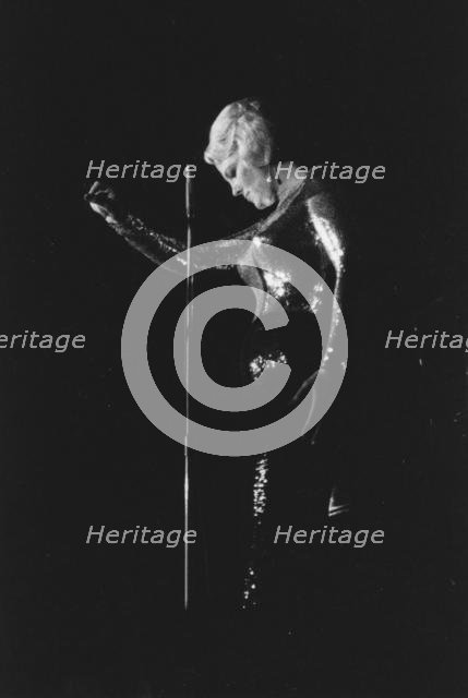 Peggy Lee, Pigalle Club, Piccadilly, St James's, London, 1961. Creator: Brian Foskett.