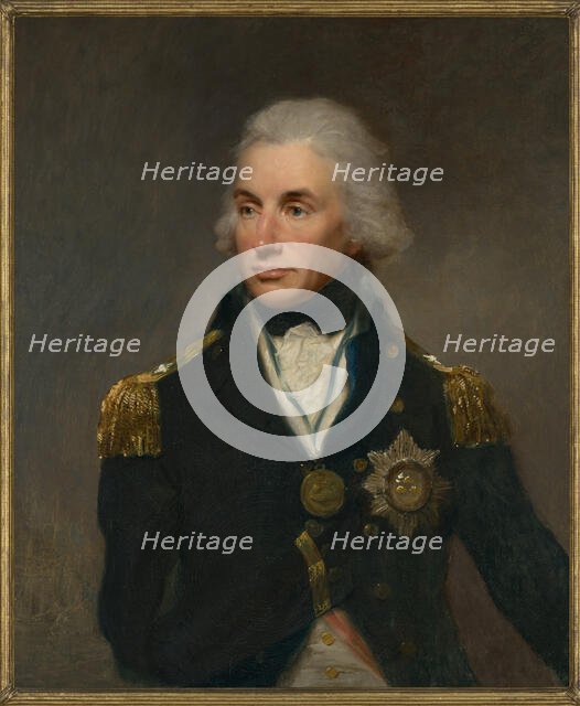 Portrait of Horatio, Viscount Nelson (1758-1805). Creator: Abbott, Lemuel Francis (1760-1802).