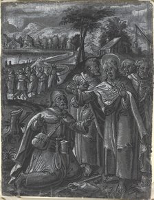 Christ Disputing with the Doctors [recto], c. 1600. Creator: Unknown.