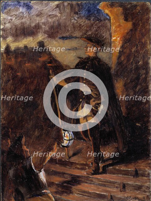 30th November. Sketch, 1896. Creator: Gustaf Cederström.