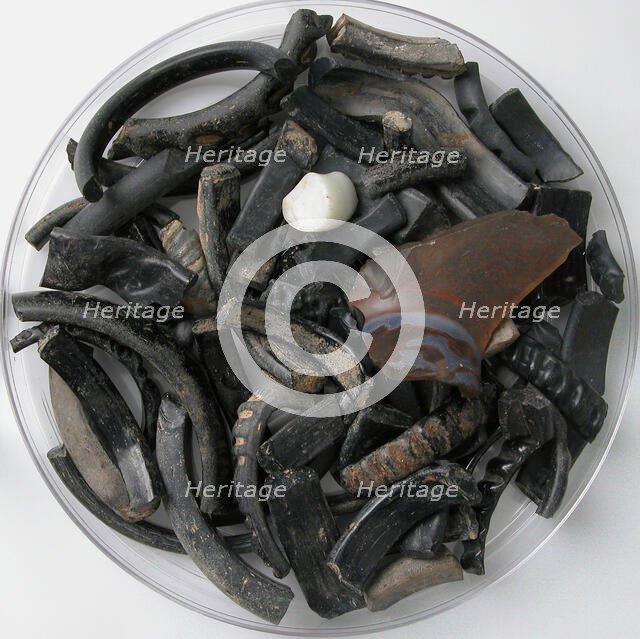 Vessel Fragments, Coptic, 4th-7th century. Creator: Unknown.