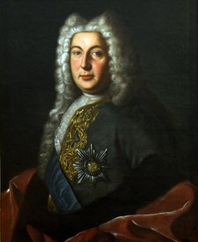 Portrait of Count Heinrich Johann Friedrich (Andrei) Ostermann (1687-1747), 2nd Half of 18th cen. Creator: Anonymous.