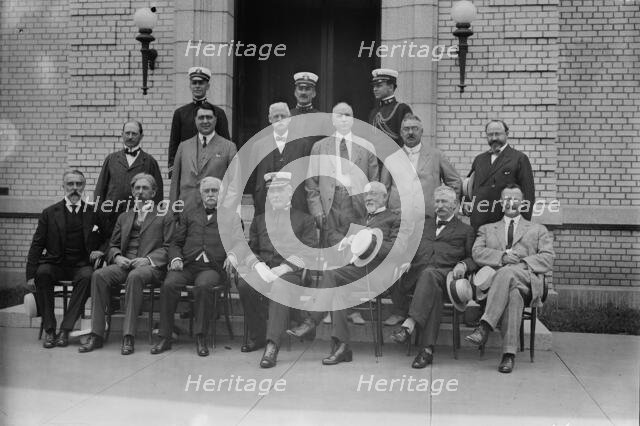 Annapolis - Board of Visitors, 1913. Creators: Bain News Service, George Graham Bain.