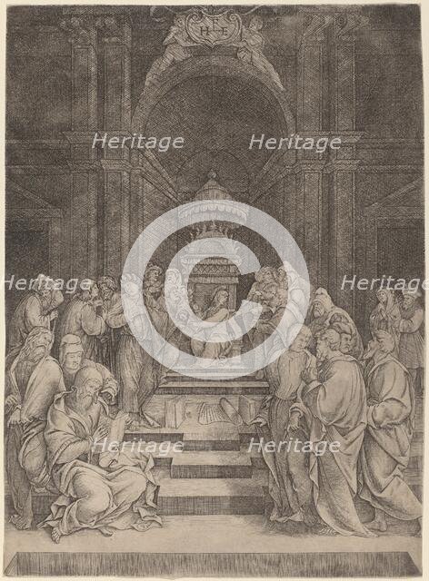 Christ Disputing with the Doctors. Creator: Master HFE.