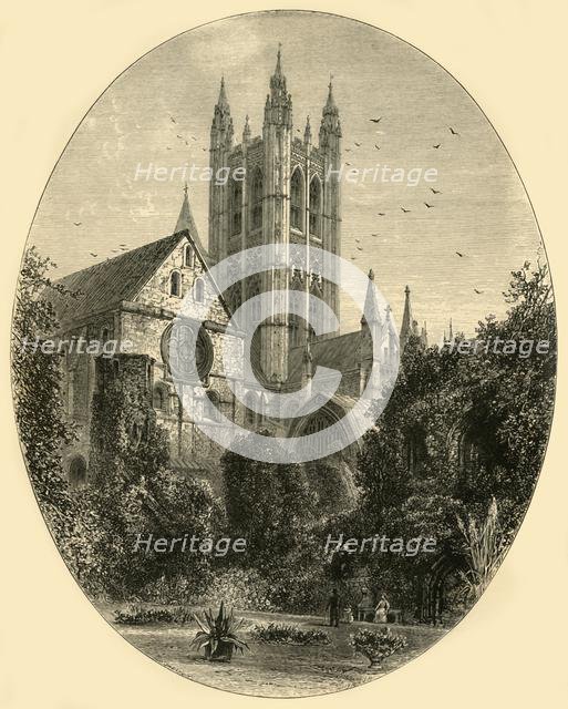 'Bell Harry Tower, Canterbury Cathedral', 1890.   Creator: Unknown.
