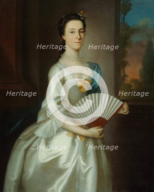 Abigail Chesebrough (Mrs. Alexander Grant), 1754. Creator: Joseph Blackburn.