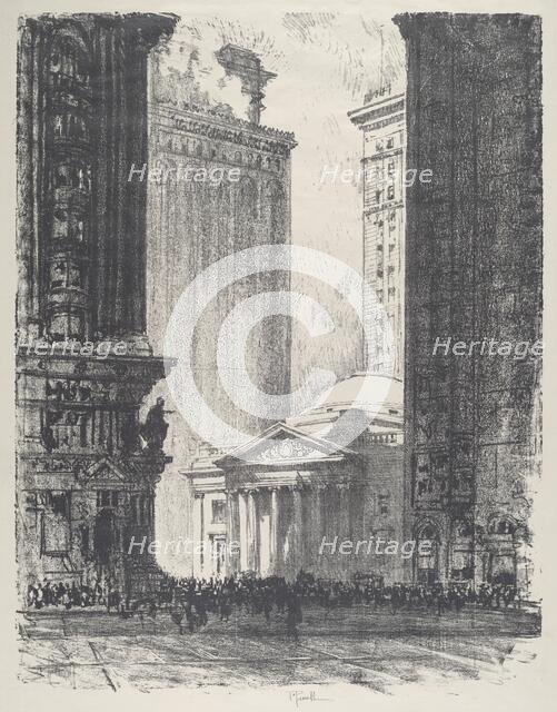 The Girard Trust Company, 1912. Creator: Joseph Pennell.