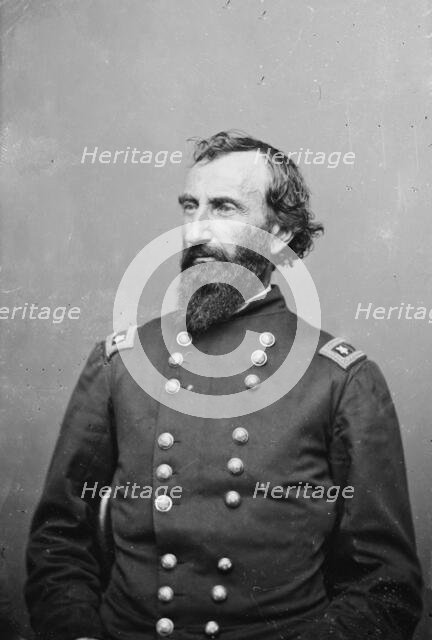 General John A. McClernand, US Army, between 1855 and 1865. Creator: Unknown.