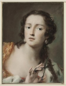 Caterina Sagredo Barbarigo as "Berenice", c1741. Creator: Rosalba Giovanna Carriera.